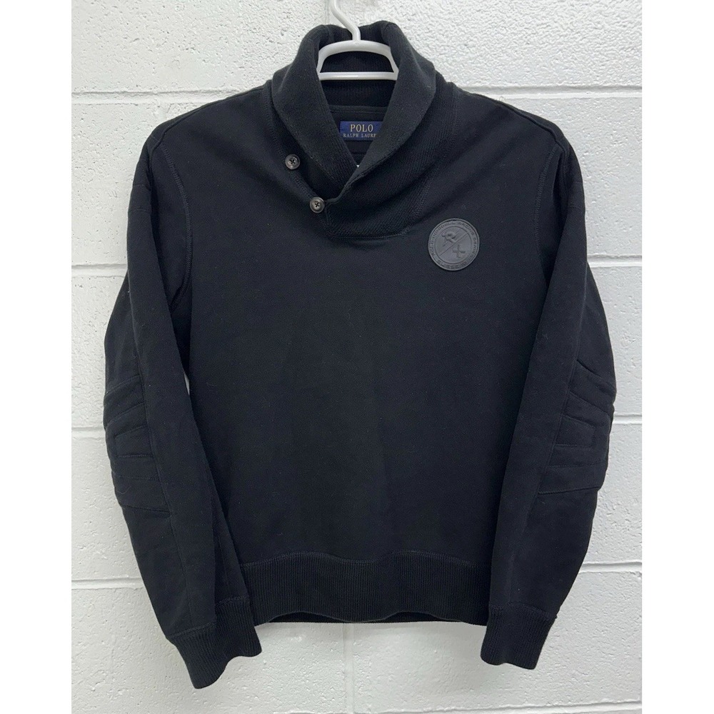 POLO Ralph Lauren Cowichan Pullover Black Sweatshirt / Men's Small